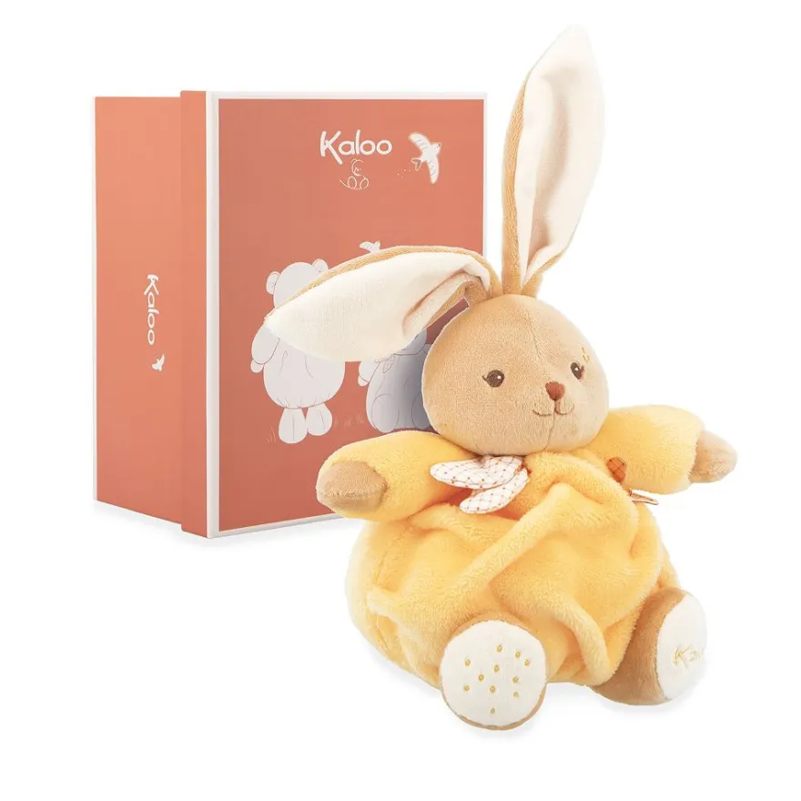 Kaloo Chubby Rabbit Yellow 17cm