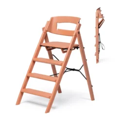 Kaos Klapp Matstol I Återvunnen Plast - Terracotta Pink