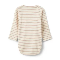 Kaya Långärmad Body - Rose stripe