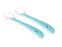 Kidsme Silikon Skedar 2-pack - Aqua Marine
