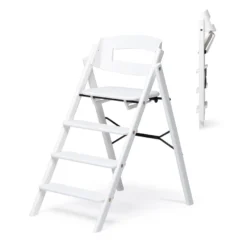 Klapp Matstol - Benvit