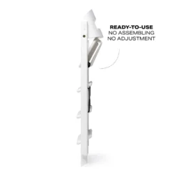Klapp Matstol - Benvit