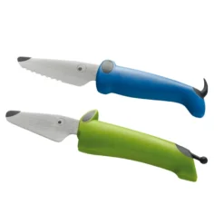 Knivset 2-pack - Grön/Blå