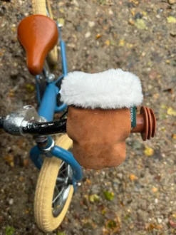 KongWalther Handvärmare Mini - Brown Faux Suede