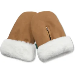 KongWalther Handvärmare Mini - Brown Faux Suede