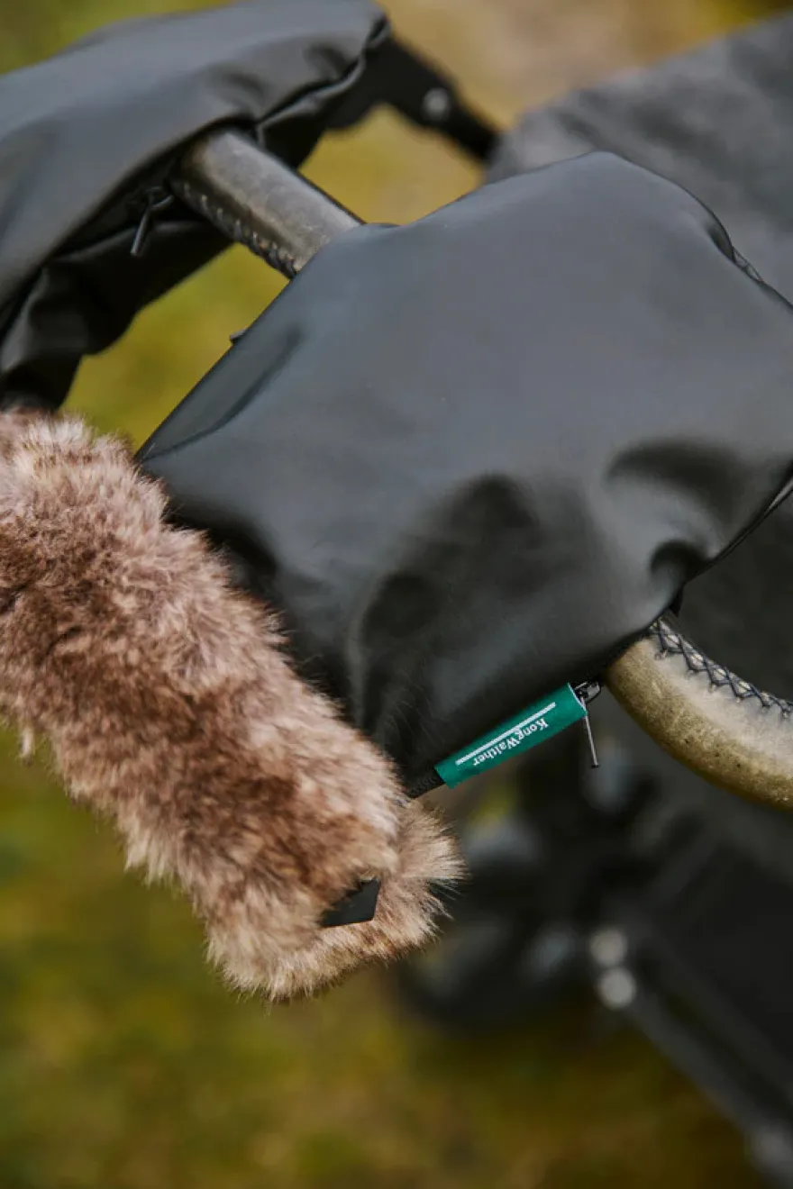 KongWalther Østerbro Handvärmare - Black Fur