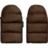 KongWalther Østerbro Handvärmare Quiltad - Chocolate Brown