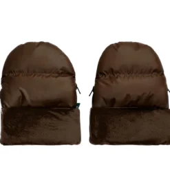 KongWalther Østerbro Handvärmare Quiltad - Chocolate Brown