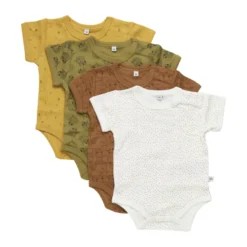 Kortärmad Body 4-pack - Tinsel
