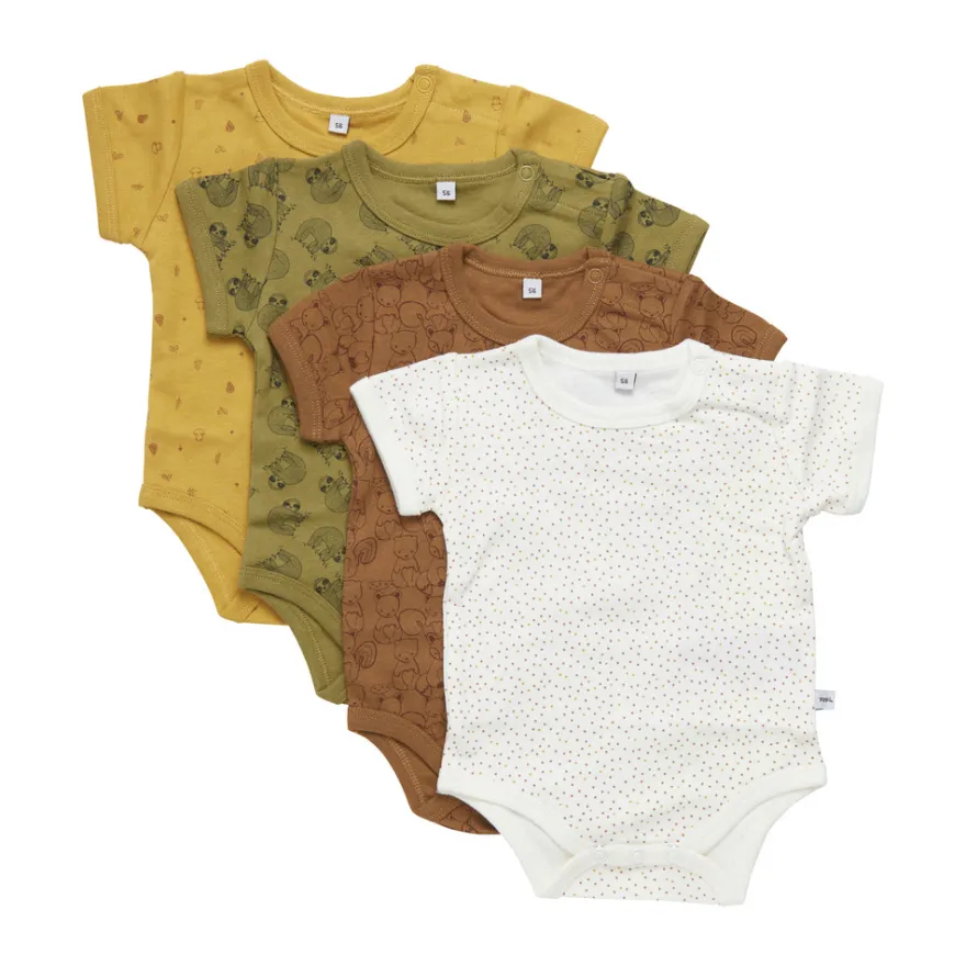 Kortärmad Body 4-pack - Tinsel