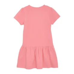 Kortärmad Klänning - Strawberry Pink