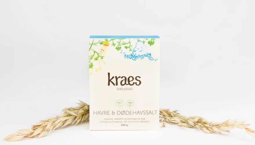 Kraes Babybad Med Havre/Döda Havet-Salt 200g