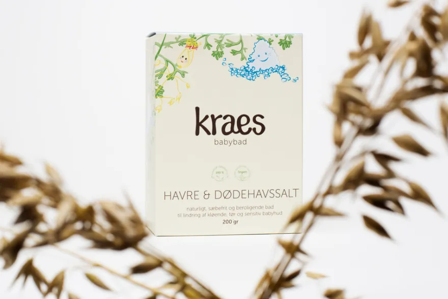 Kraes Babybad Med Havre/Döda Havet-Salt 200g