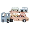 Lastbil med Biltransport