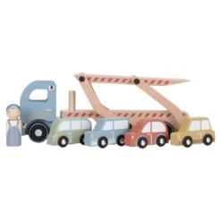 Lastbil med Biltransport