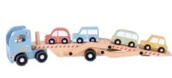 Lastbil med Biltransport