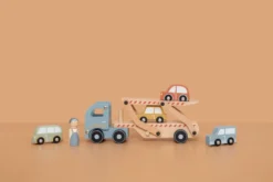 Lastbil med Biltransport