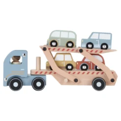 Lastbil med Biltransport