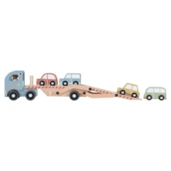 Lastbil med Biltransport