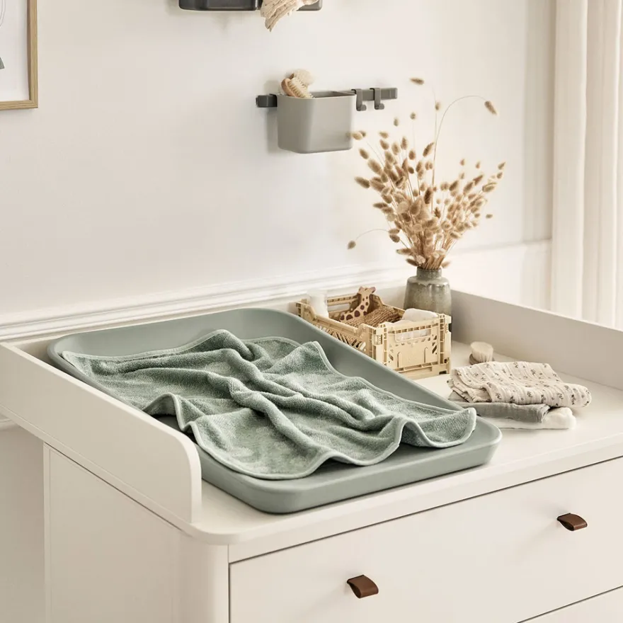 Leander Matty Skötbädd - Sage Green