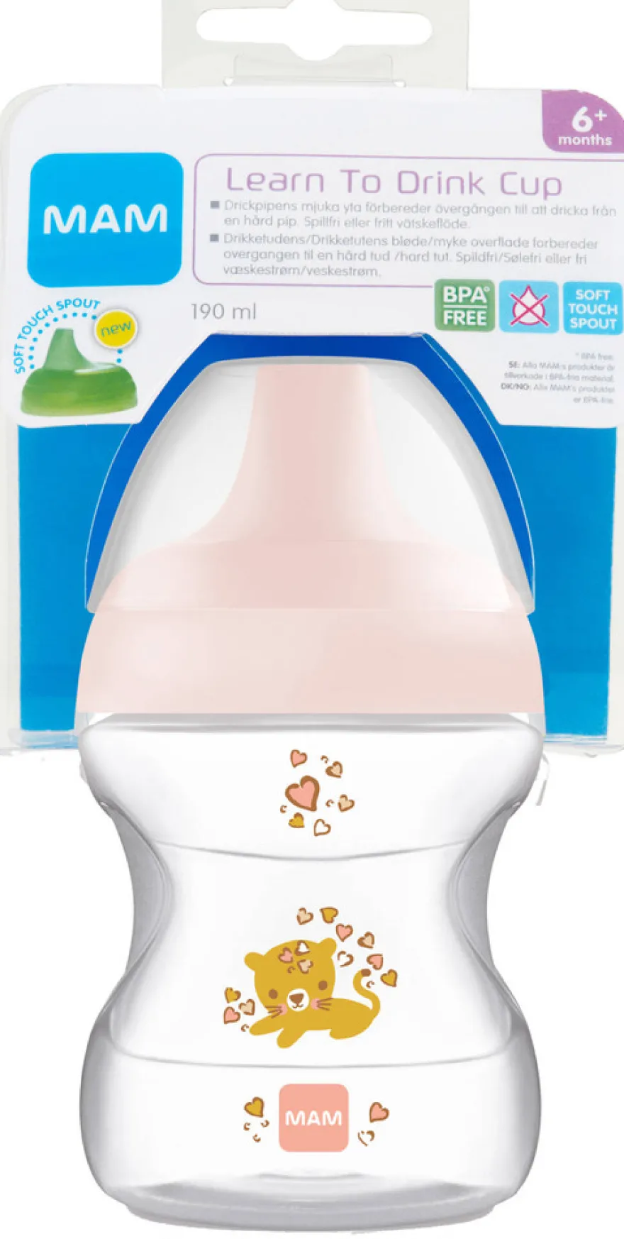 Learn To Drink Cup 190Ml - Rosa
