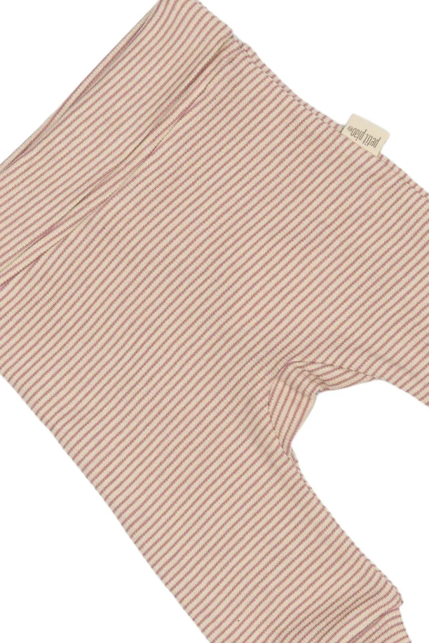 Leggings Dian - Nostalgic Rose/Dark Off White