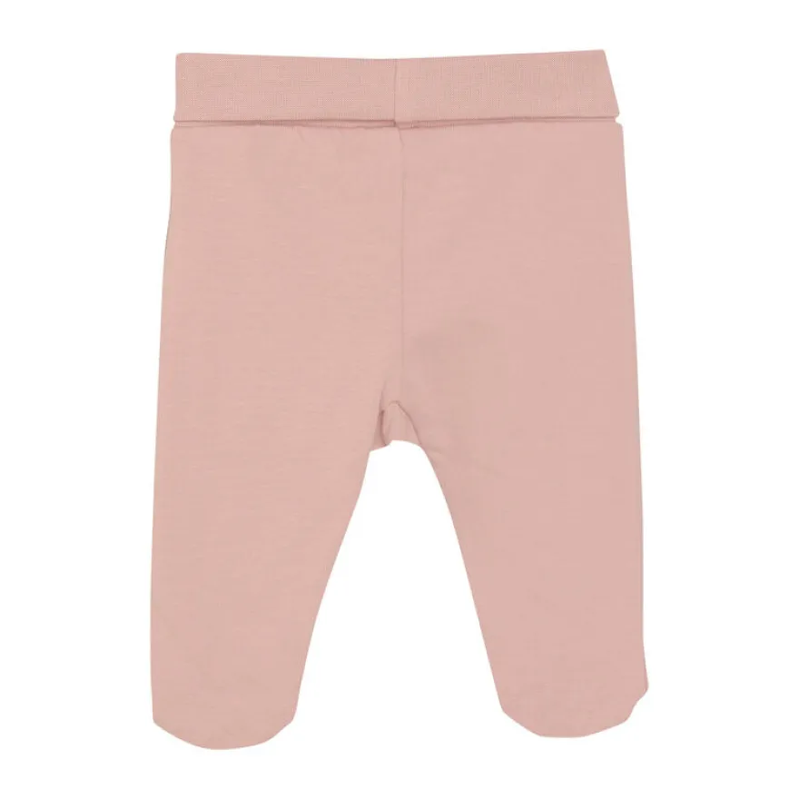 Leggings med Fot - Solid - Pale Mauve