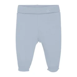 Leggings med Fot - Solid - Zen Blue
