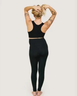Leggings Med Stöd - Svart