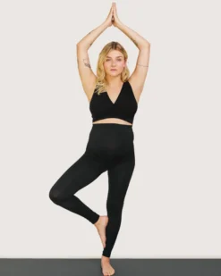 Leggings Med Stöd - Svart