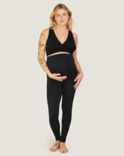 Leggings Med Stöd - Svart