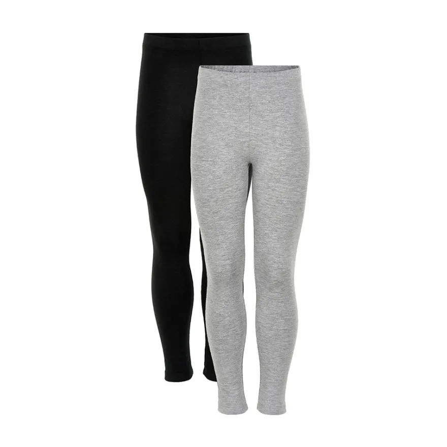 Leggings 2-pack - Black/Grey