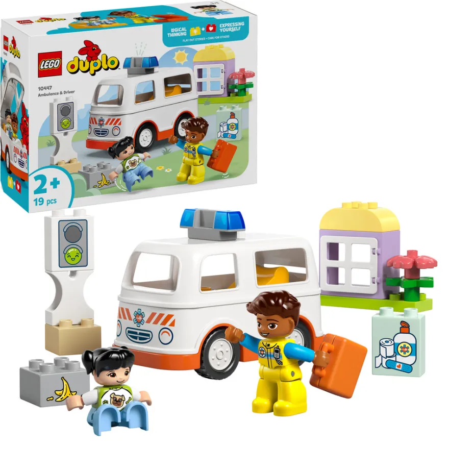 LEGO Duplo Ambulans & Förare