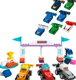 LEGO Duplo F1-teams m. Racerbilar & Förare