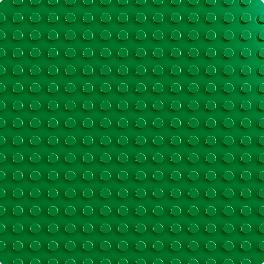 LEGO Duplo Grön Byggplatta