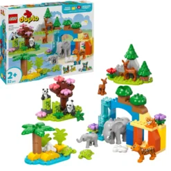 LEGO Duplo 3-i-1 Vilda Djurfamiljer