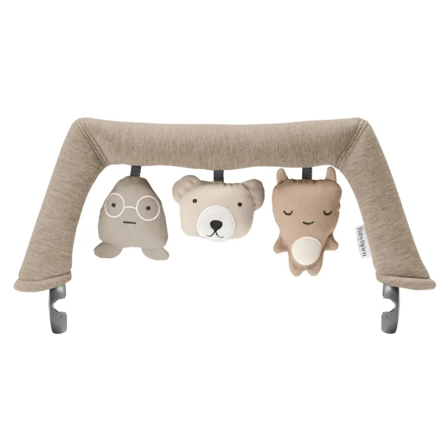 Leksak till Babysitter - Mjuka vänner, Beige/Grå