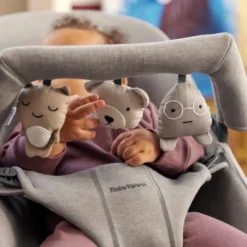 Leksak till Babysitter - Mjuka vänner, Beige/Grå