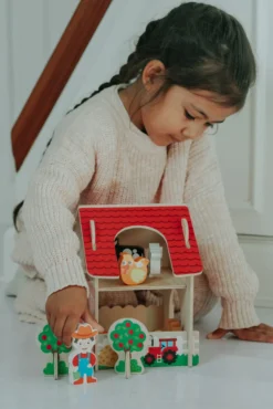 Lekset med bondgård