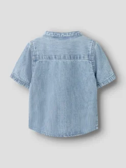 Leo Denim Skjorta - Light Blue Denim