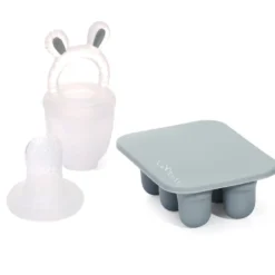 Le Toft Smaknapp Med Mini Frysform - Smokey Green