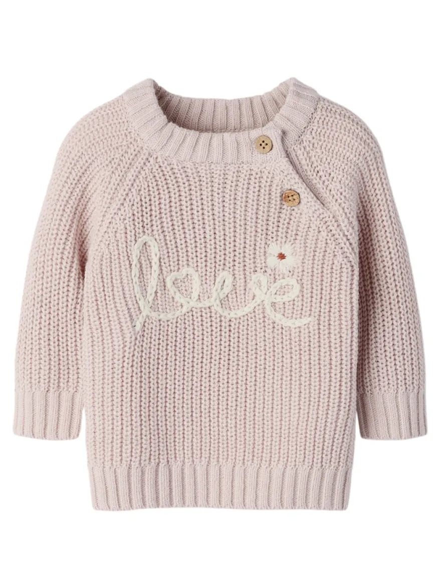 Lil' Atelier Emlen Sweater - Hushed Violet