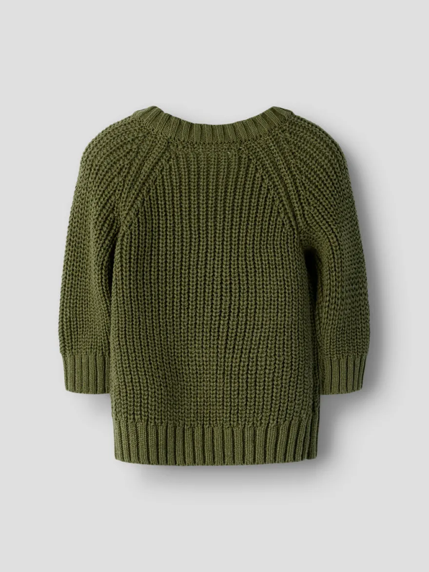 Lil' Atelier Emlen Sweater - Winter Moss