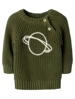Lil' Atelier Emlen Sweater - Winter Moss