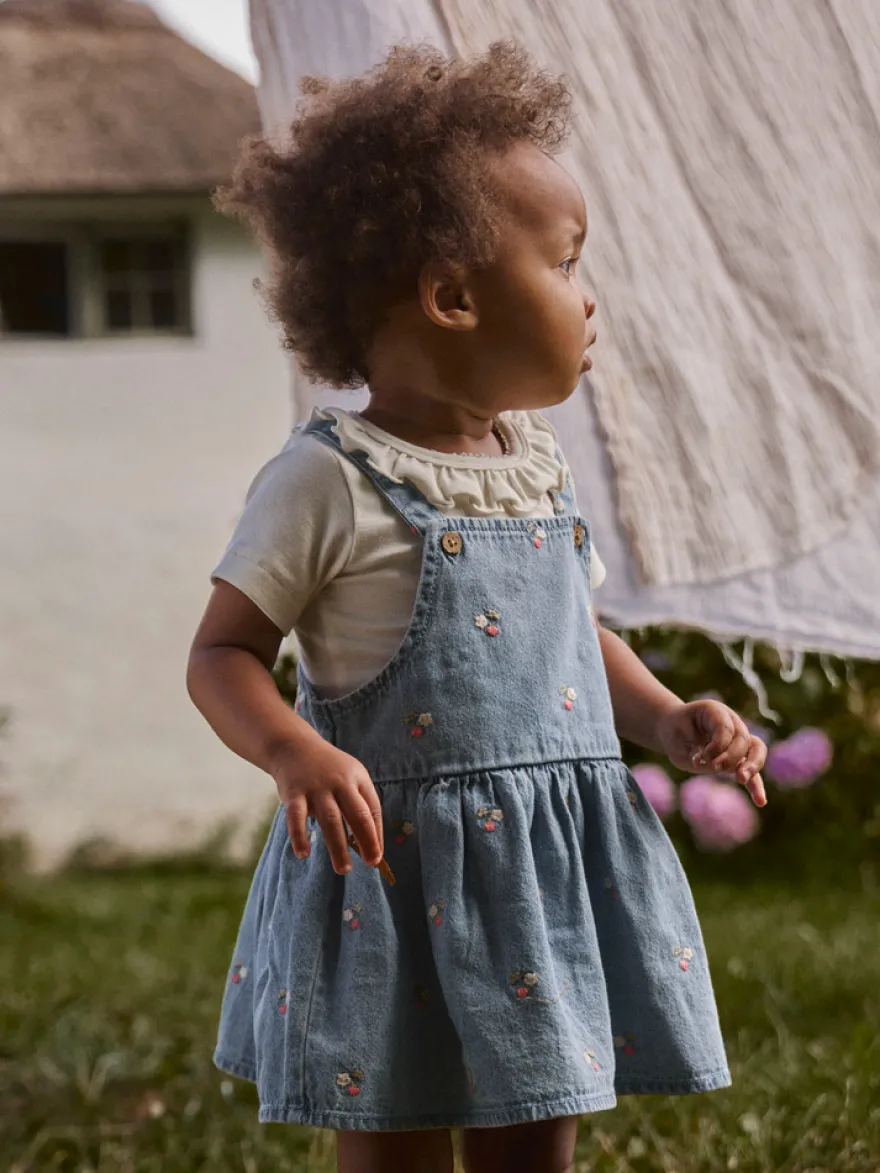 Lil' Atelier Funda Jeansklänning - Medium Blue Denim