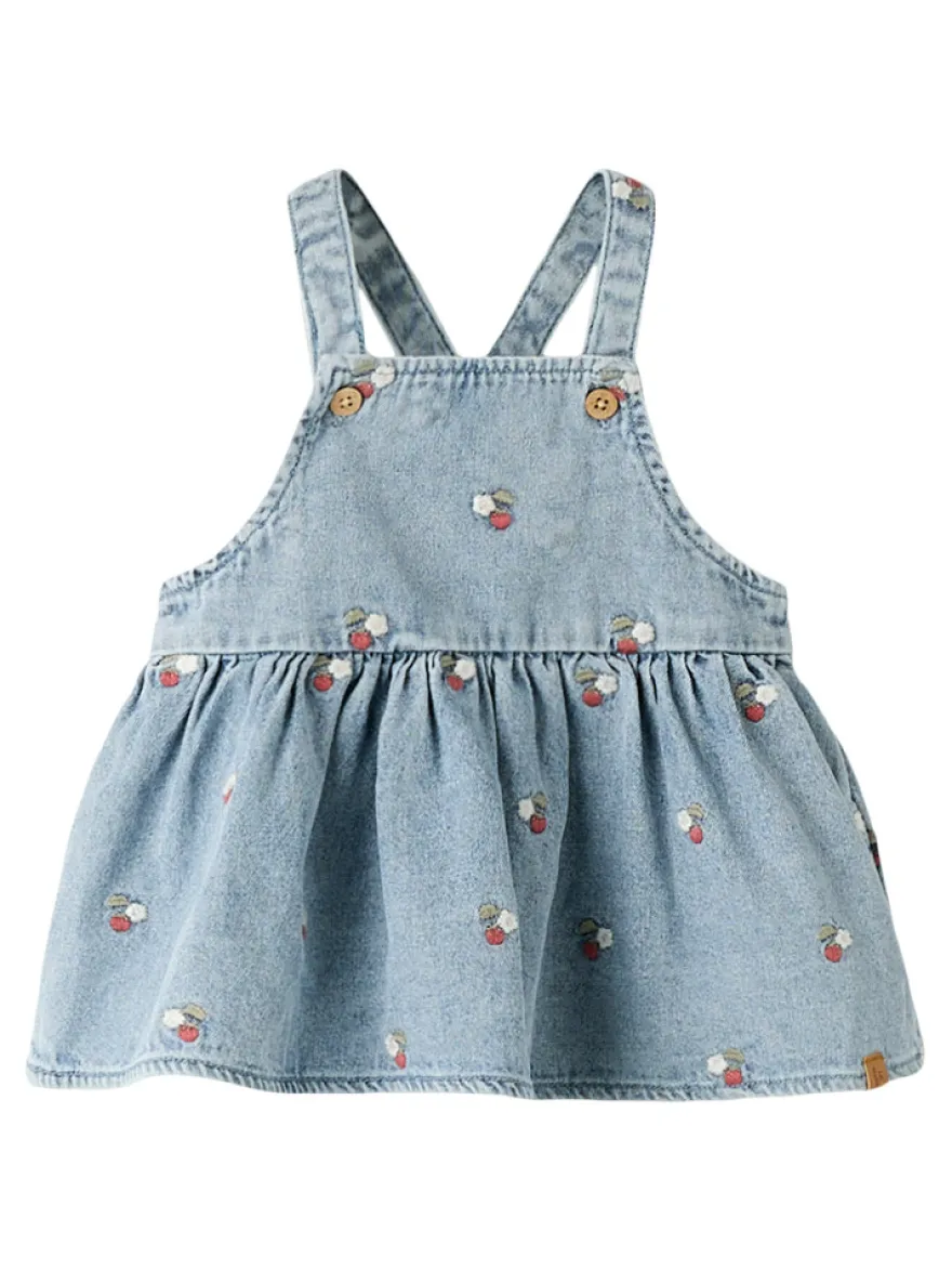 Lil' Atelier Funda Jeansklänning - Medium Blue Denim