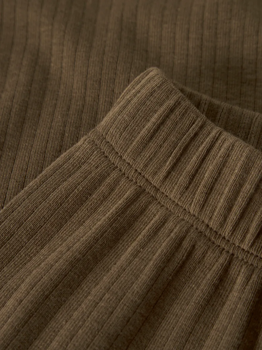 Lil' Atelier Gabo Bib Byxor - Teak