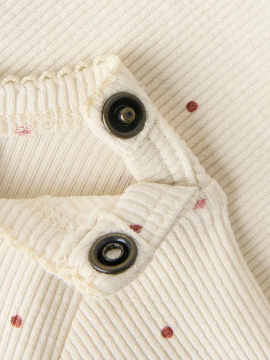 Lil' Atelier Gago Kos Långärmad Slim Body - Turtledove