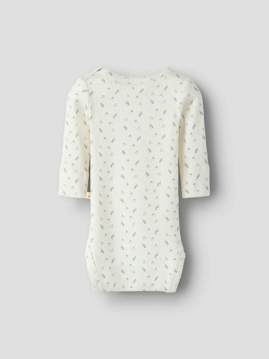 Lil' Atelier Gago Långärmad Body Slim - Coconut Milk
