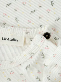 Lil' Atelier Gago Långärmad Body Slim - Coconut Milk